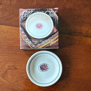Longaberger Collectors Club Grandma Bonnie’s Miniature Pie Plate